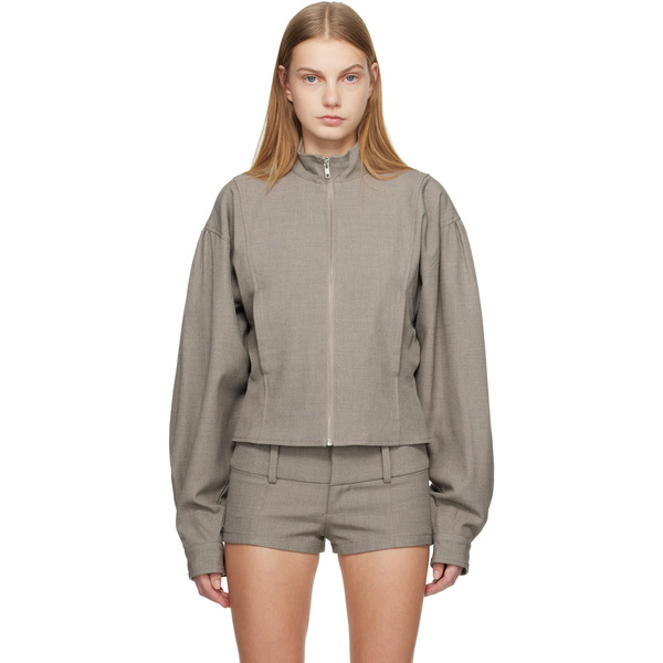  Belle Anna Gray Globo Jacket 