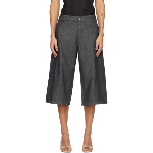  Belle Anna Gray Vallie Denim Shorts 