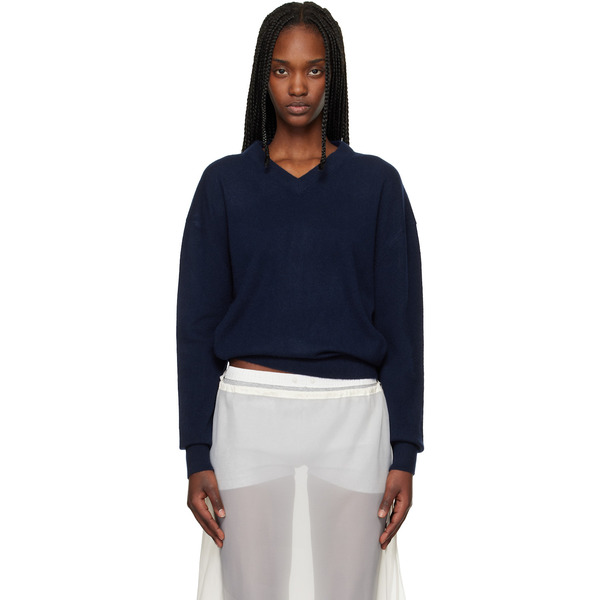  Belle Anna Navy Valley Sweater 