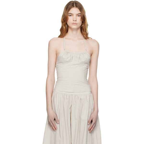 Belle Anna Taupe Flore Top 