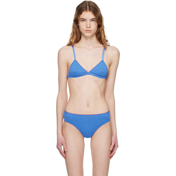  Bellini Bikini Two-pack Blue Halo Bralettes 