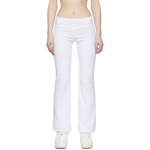  Bernhard Willhelm White Cotton Lounge Pants 