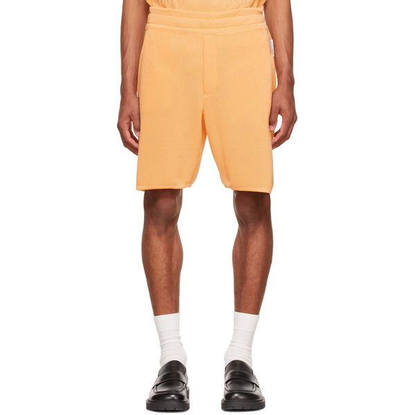  Bianca Saunders Orange Farah Edition Reid Shorts 