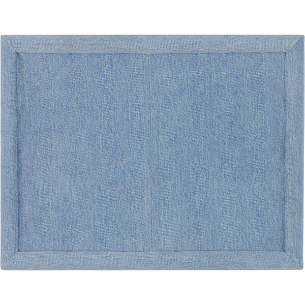  Bless Blue Nº75 Jeansified Object Denim Lap Cushion 