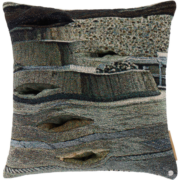  Bless Multicolor Nº46 The Kaleidescope Rooftop Blanket Slit Cushion 
