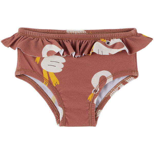  Bobo Choses Baby Brown Pelican Swim Briefs 