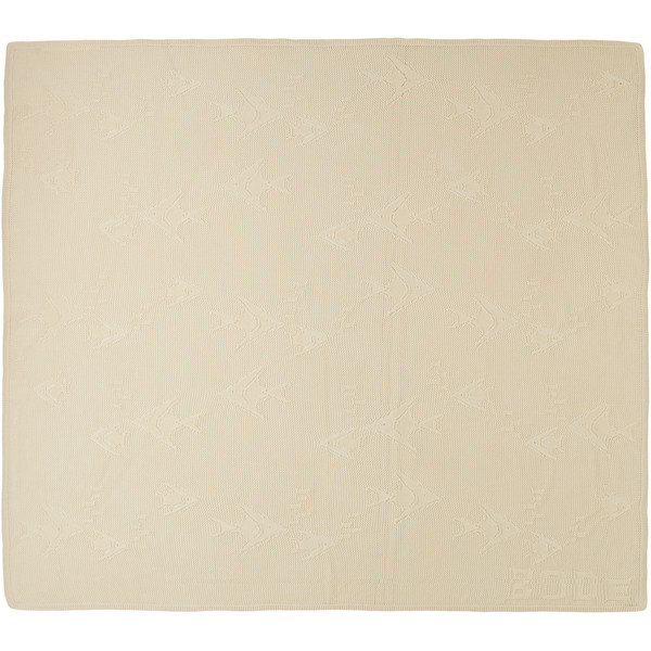  Bode Off-white Angel Fish Throw 