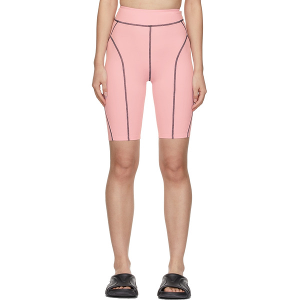  Bonbom Pink Seam Bike Shorts 