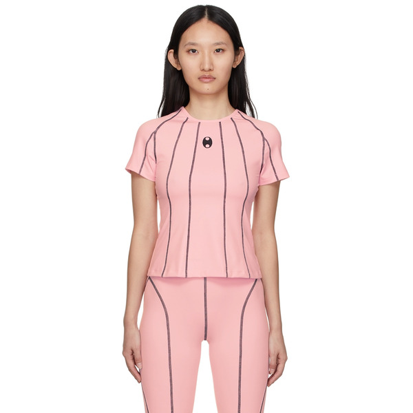  Bonbom Ssense Exclusive Pink Seam T-shirt 