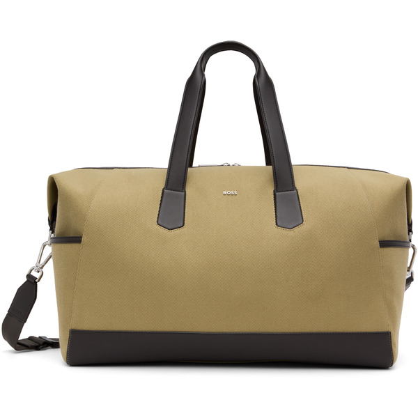  Boss Beige Holdall Duffle Bag 