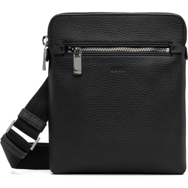  Boss Black Embossed-logo Envelope Bag 