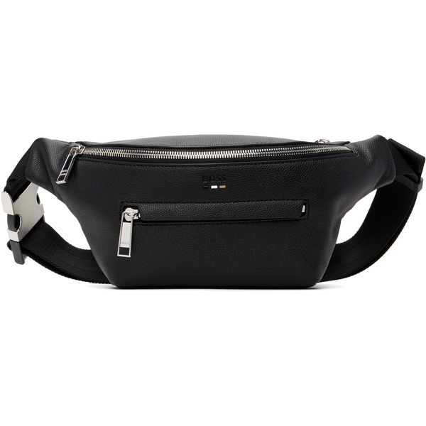  Boss Black Faux-leather Belt Bag 