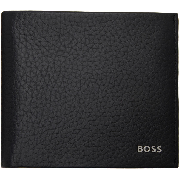  Boss Black Grained Leather Wallet 