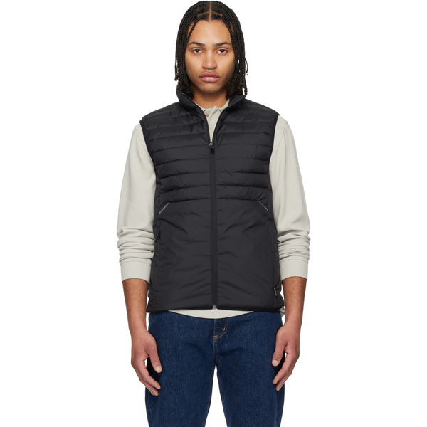  Boss Black Water-repellent Decorative Reflective Accent Vest 