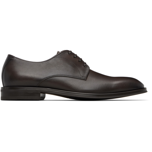  Boss Brown Stitching-detail Derbys 