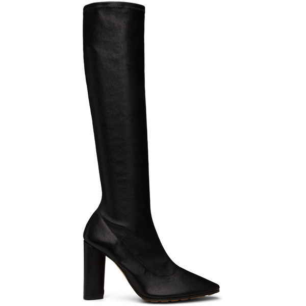  Bottega Veneta Black Pointed Boots 