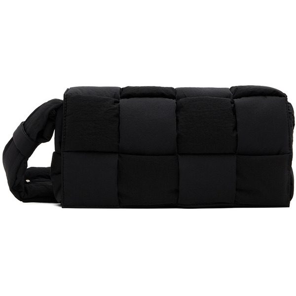  Bottega Veneta Black Tech Cassette Bag 