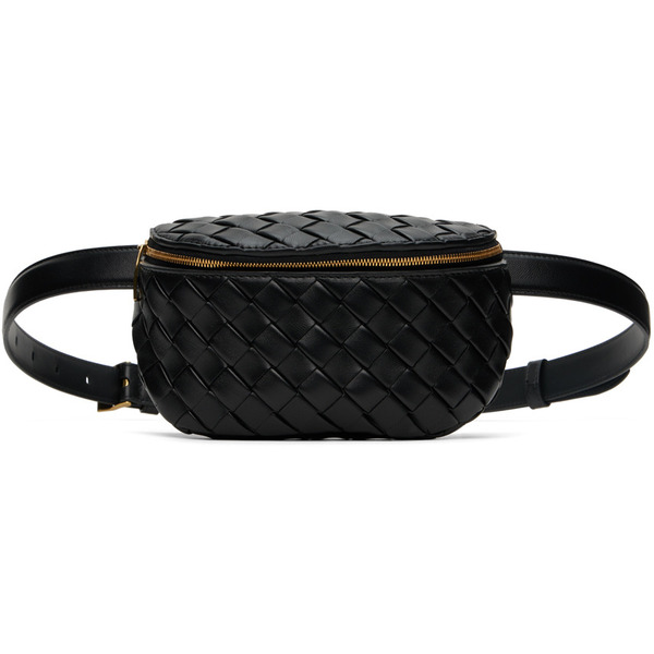  Bottega Veneta Black Zip Pouch 