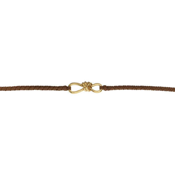  Bottega Veneta Brown Andiamo Belt 
