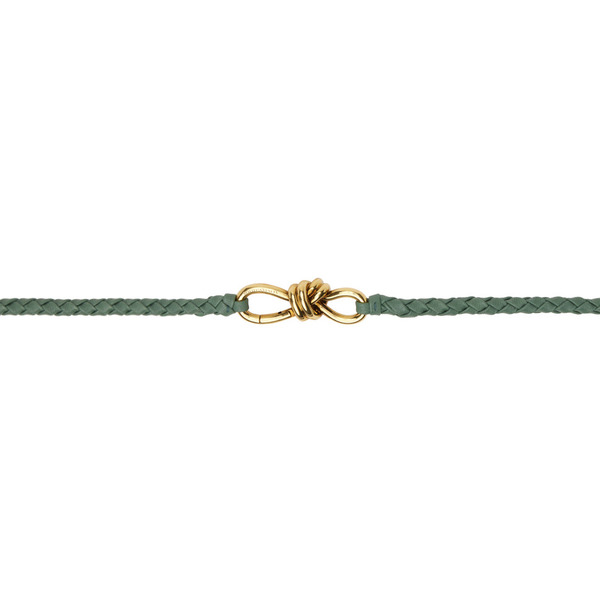  Bottega Veneta Green Andiamo Belt 