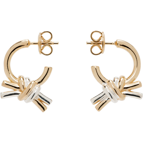  Bottega Veneta Knot Earrings 