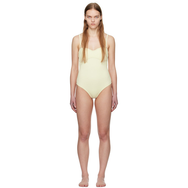  Bottega Veneta Off-white Textured Bodysuit 