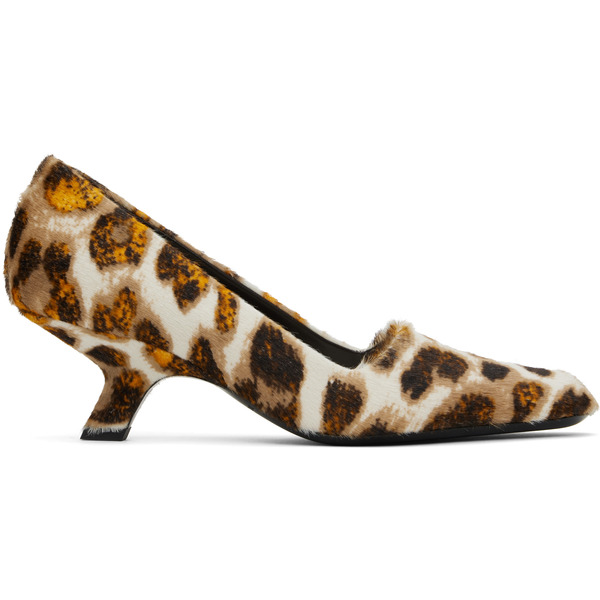  Bottega Veneta Tan & Beige Boogie Heels 