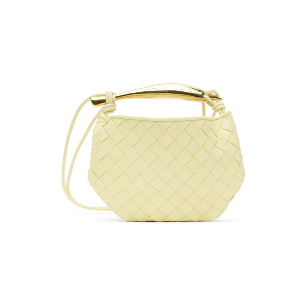  Bottega Veneta Yellow Mini Sardine Shoulder Bag 