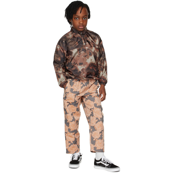  Bo(y)smans Kids Brown Pullover Jacket 