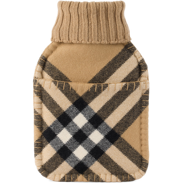  Burberry Beige Giant Check Hot Water Bottle Cover 