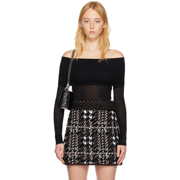  Burberry Black Zadine Sweater 