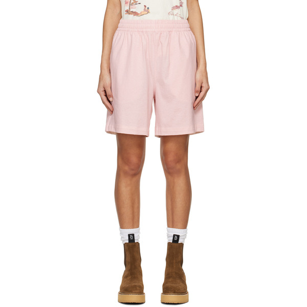 Burberry Pink Drawstring Shorts 