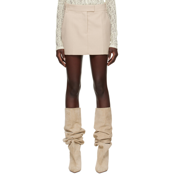  Camilla And Marc Beige Rhett Miniskirt 