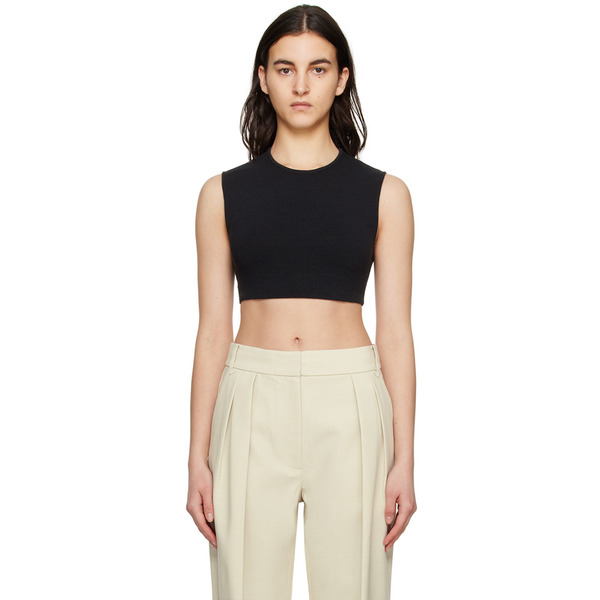  Camilla And Marc Black Aspen Tank Top 