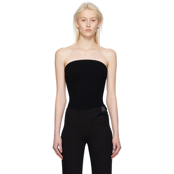  Camilla And Marc Black Corbin Bodysuit 