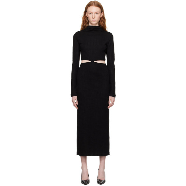  Camilla And Marc Black Nemesia Maxi Dress 