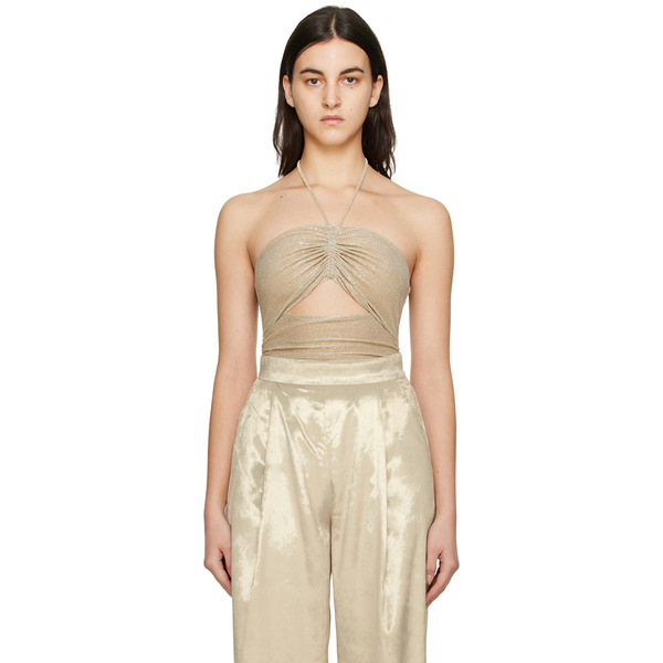  Camilla And Marc Gold Ibiza Bodysuit 