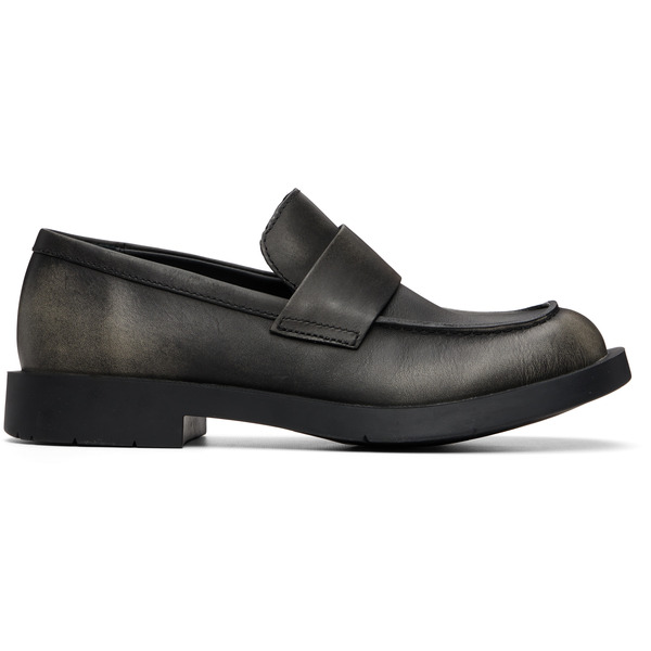  Camperlab Black Mil 1978 Leather Loafers 