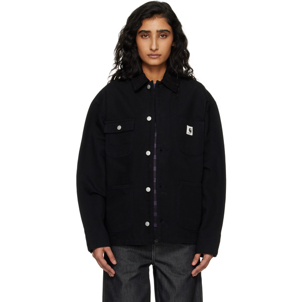  Carhartt Work In Progress Black Og Michigan Coat 