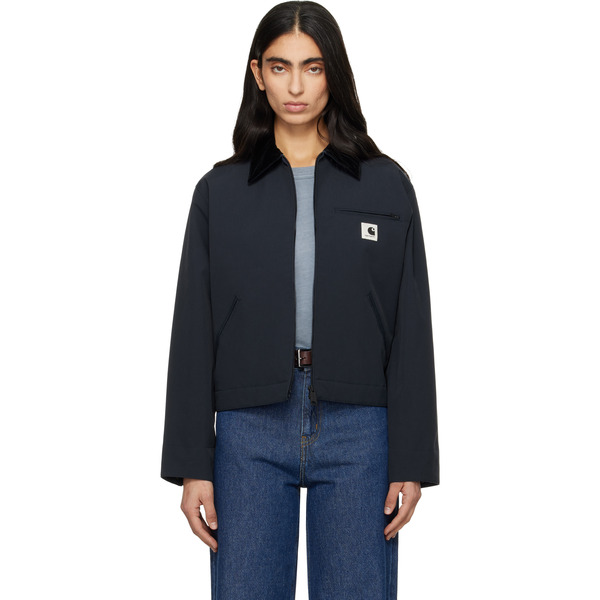  Carhartt Work In Progress Navy Newkirk Summer Jacket 