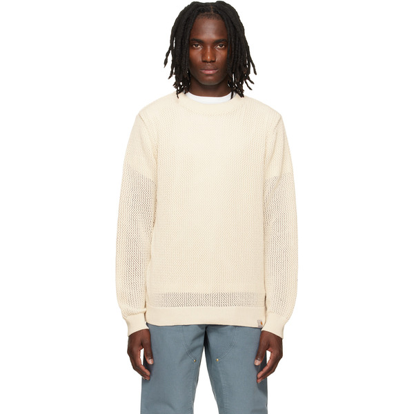  Carhartt Work In Progress Off-white Stockton Sweater 