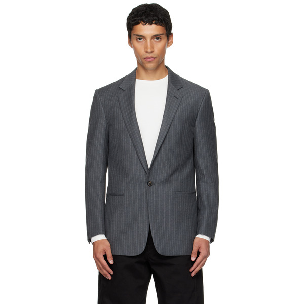  Carter Young Gray Elias Unstructured Blazer 