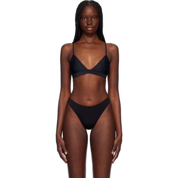  Cdlp Black Triangle Bikini Top 