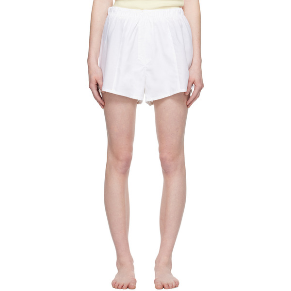  Cdlp White Breathable Shorts 
