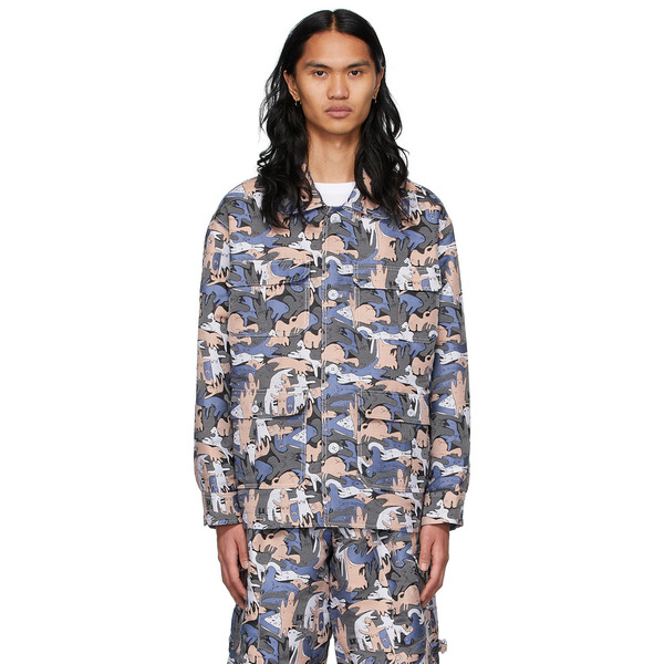  Charles Jeffrey Loverboy Multicolor Workwear Jacket 