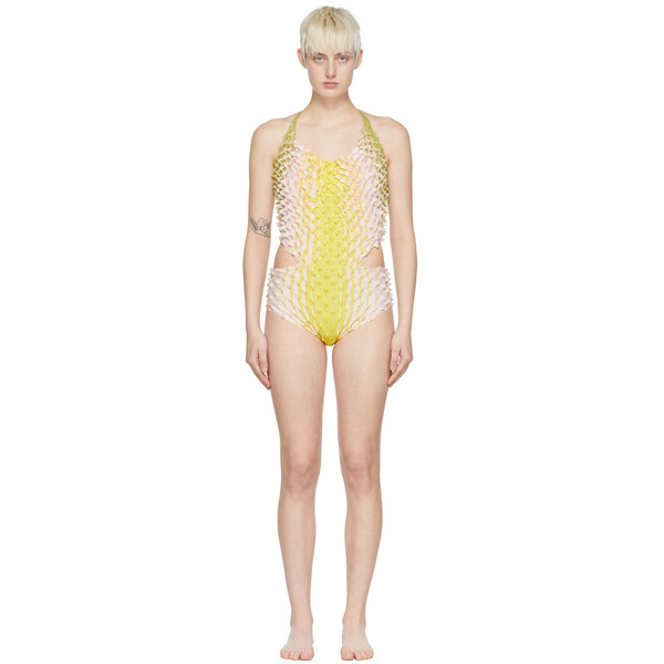  Chet Lo Ssense Exclusive Multicolor Sunrise One-piece Swimsuit 