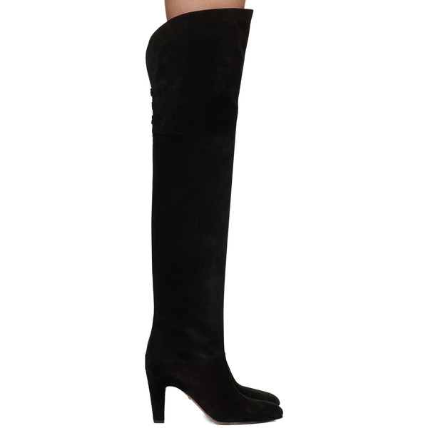  Chloé Black Eve Thigh High Boots 