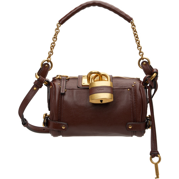  Chloé Brown Small Paddington Chain Bag 