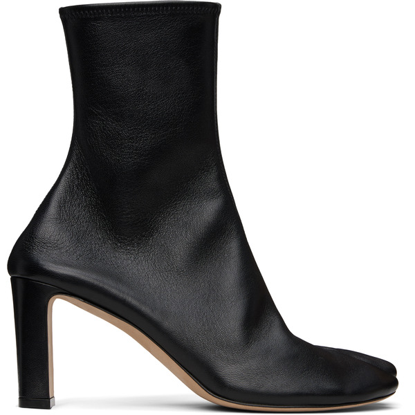  Christen Ssense Exclusive Black Tabi Stretch Boots 