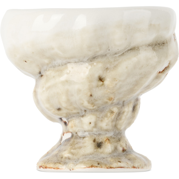  Christina Iversen Studio Off-white Shell Egg Cup 